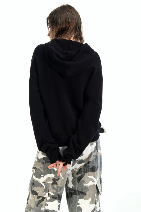 Embroidery Pattern Retro Hoodie